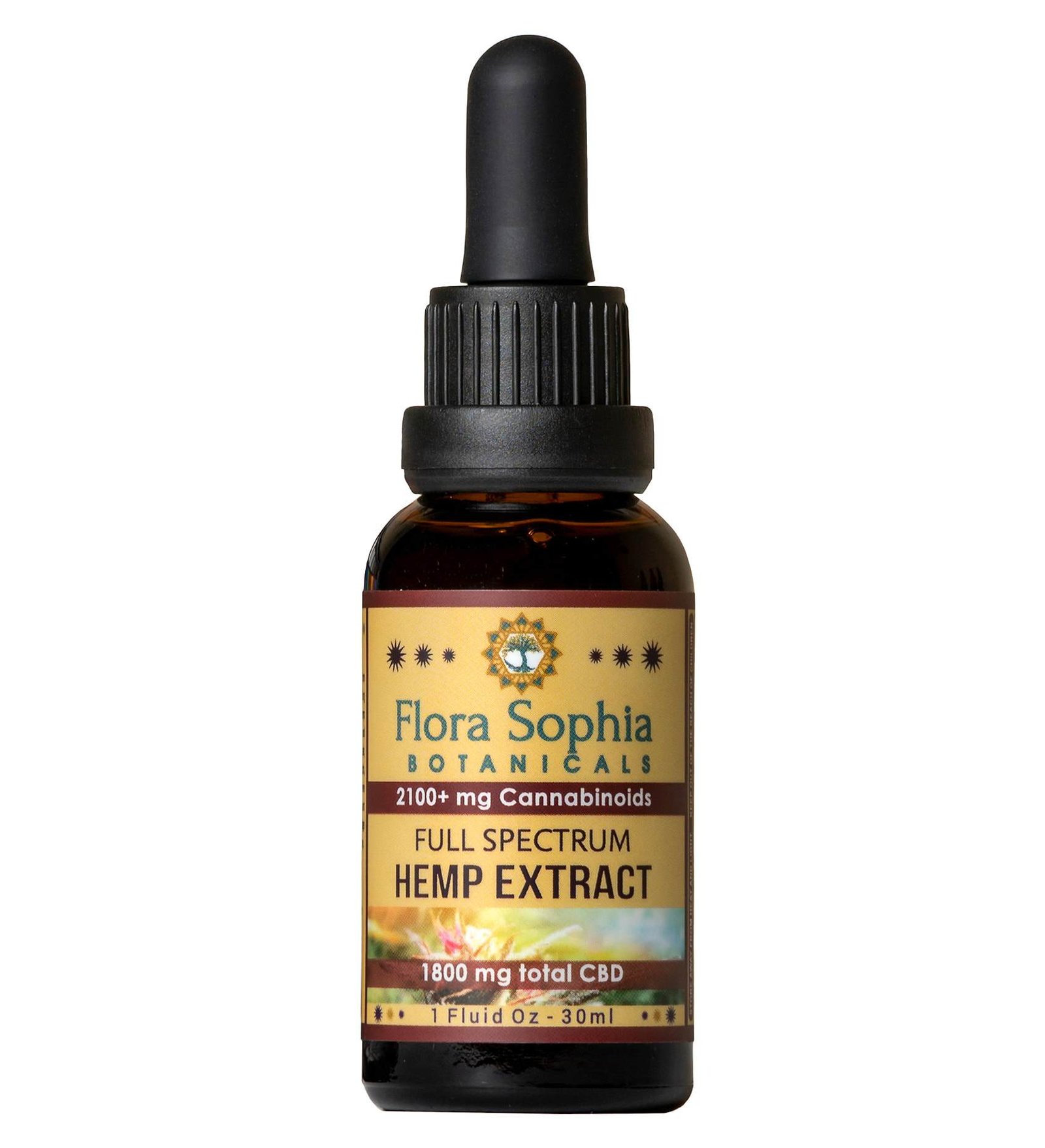 Flora Sophia Botanicals – Full Spectrum Hemp Extract in Organic Oil Blend